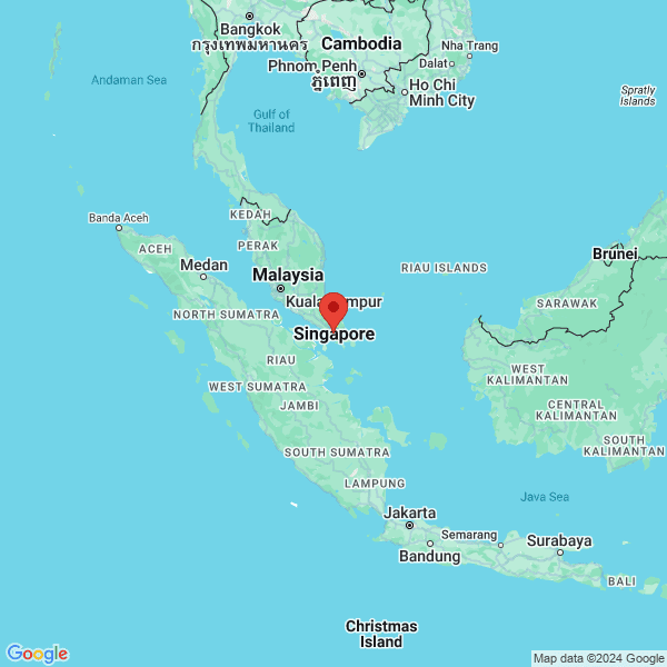 Singapour - Google map